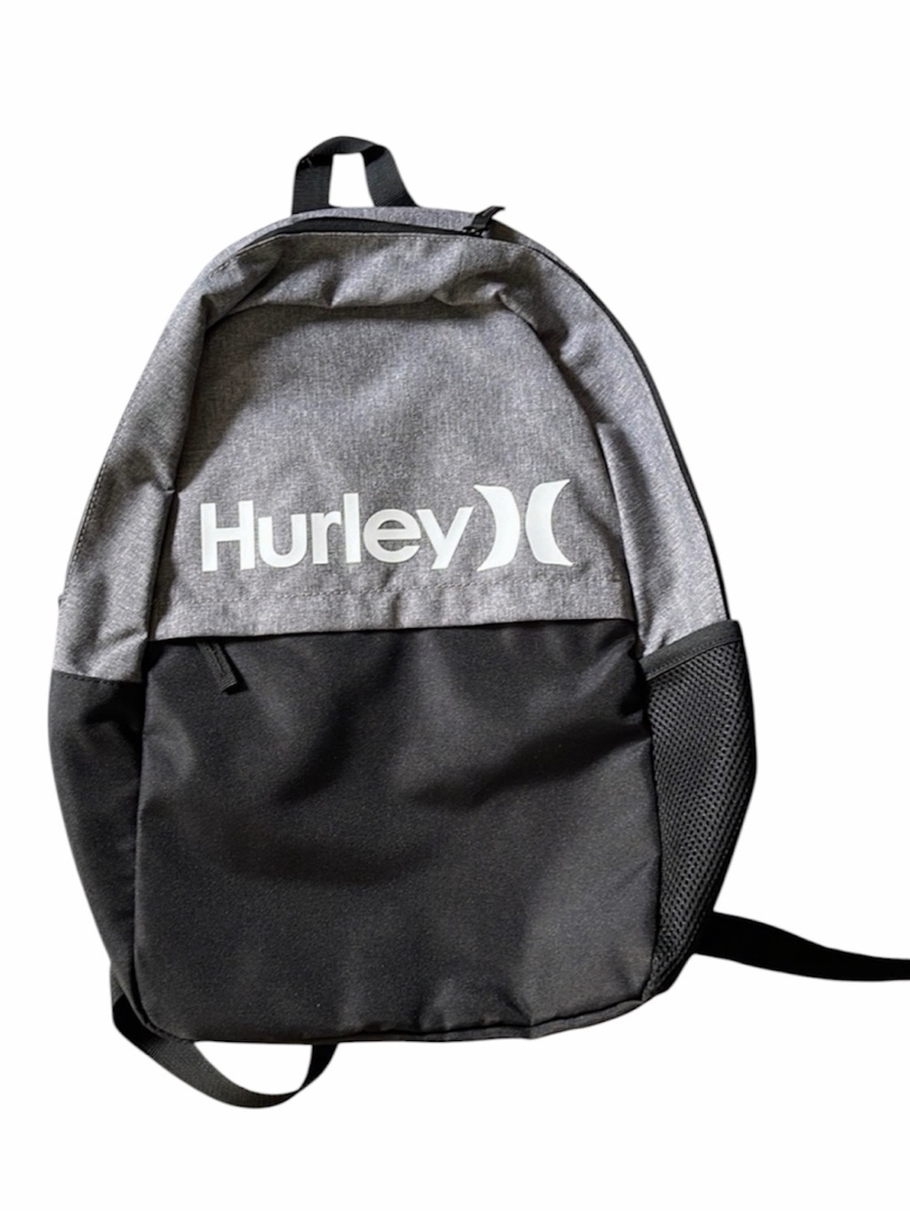 NWT Hurley Backpack carry School Bag Grey Black Surfer Skater Salt Lifestyle New